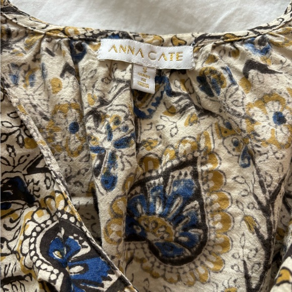 Anna Cate peplum ruffle blouse - Picture 5 of 7